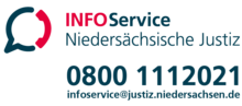 Banner Link Infoservice Niedersächsische Justiz